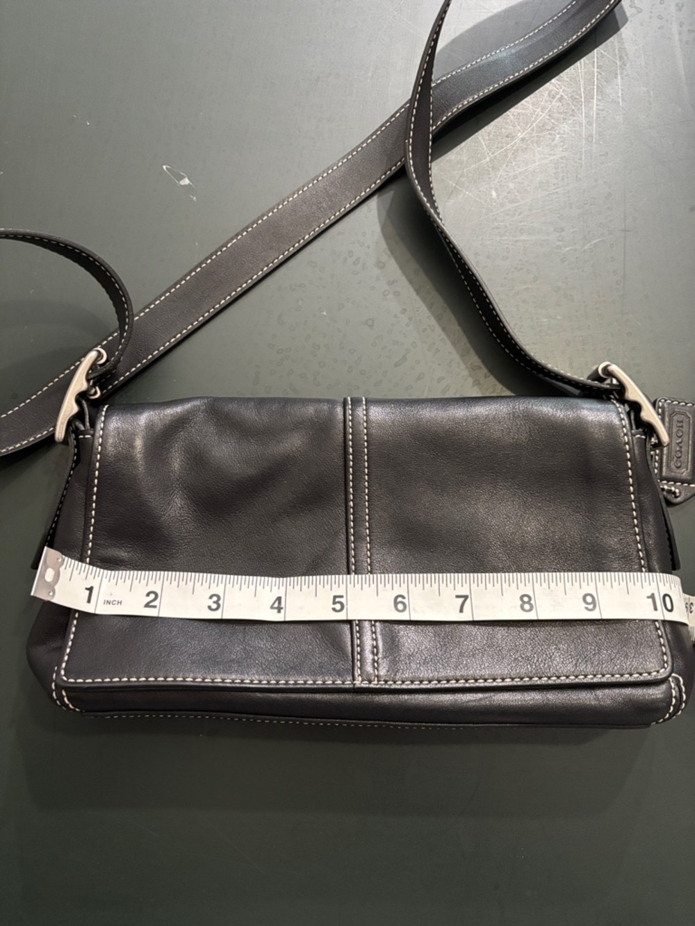 Vintage Coach Demi Flap Crossbody - Picture 6 of 7